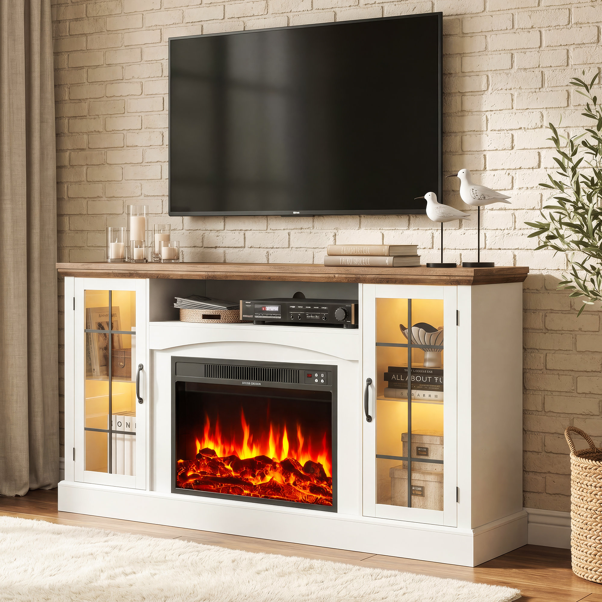 Farmhouse+TV+Stand+With+